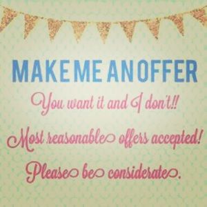 Everything is negotiable!